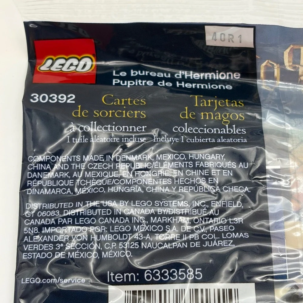 LEGO 30392 Harry Potter Hermiones Study Desk 31 Pcs NEW Sealed